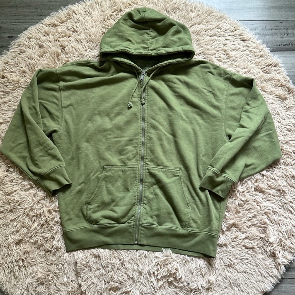 Brand Melville Green Oversized Hoodie